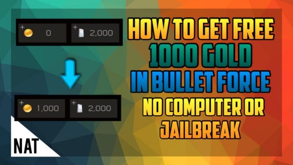bullet force hack and free gold
